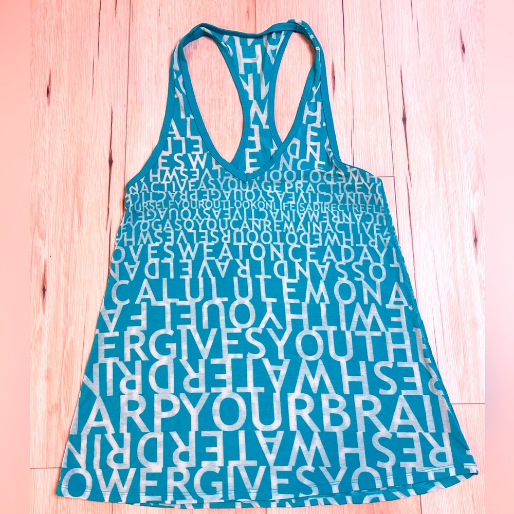 [Lululemon] Vintage Mantra Racerback Tank Size 8